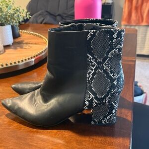 Nine West heeled booties
